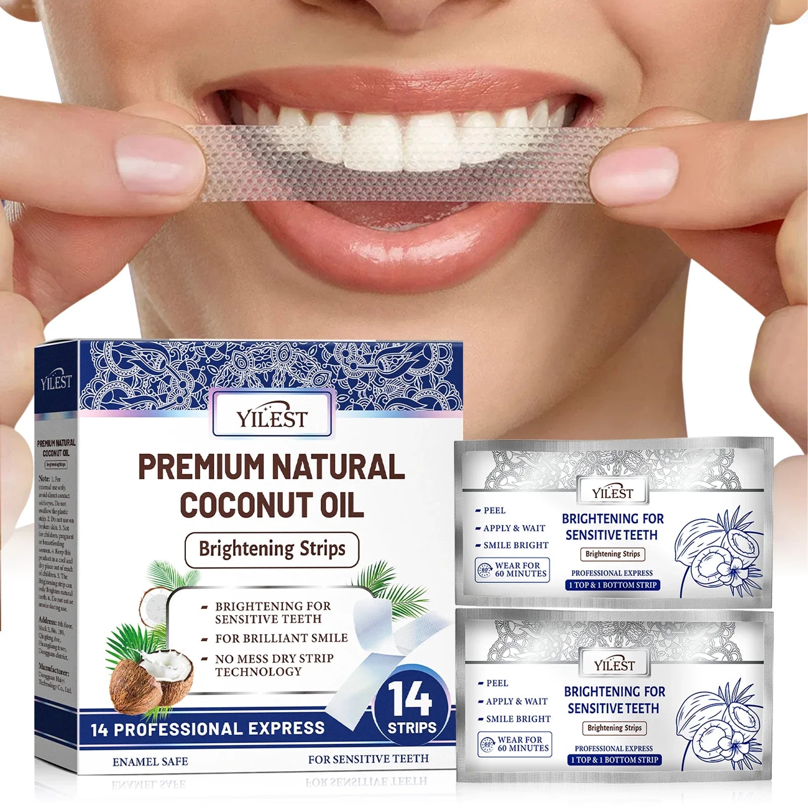 Teeth Whitening Strips 14-Pack