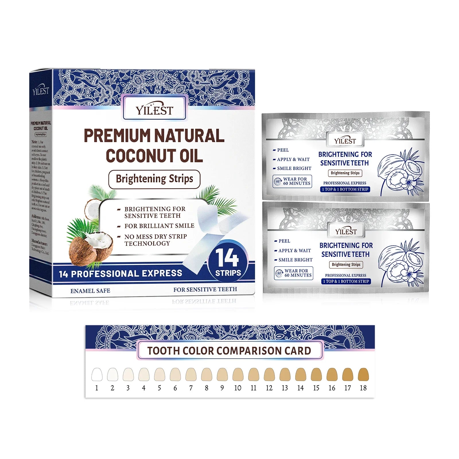 Teeth Whitening Strips 14-Pack